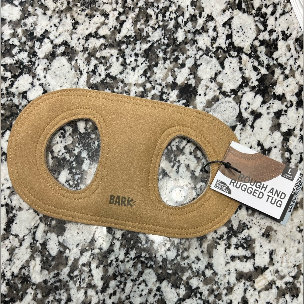 Bark NEW rough and rugged chewer tug